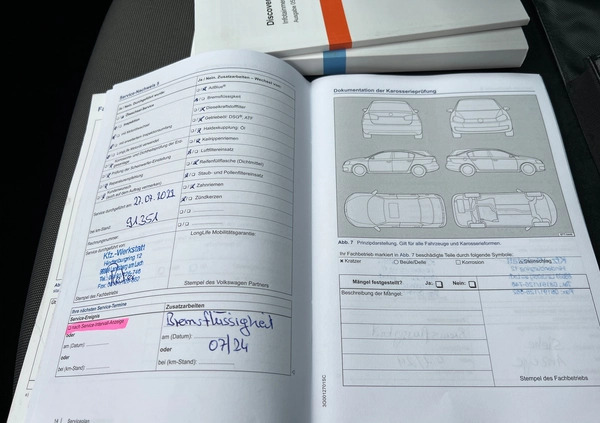 Volkswagen Golf Sportsvan cena 63800 przebieg: 104000, rok produkcji 2015 z Łobez małe 596